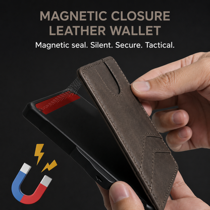 Exnercy MagVault Wallet® Maximum Capacity. Minimal Footprint.