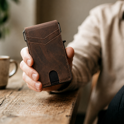 Exnercy MagVault Wallet® Maximum Capacity. Minimal Footprint.