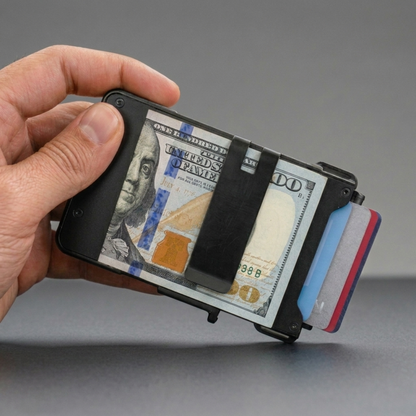Exnercy MagVault Wallet® Maximum Capacity. Minimal Footprint.