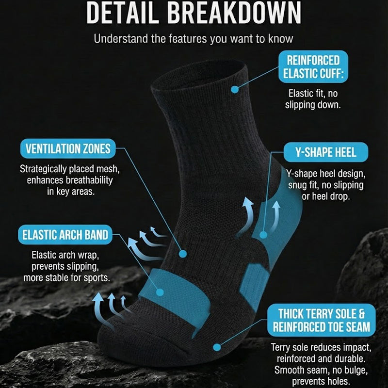 EXNERCY® DailyComfort – Crew Socks