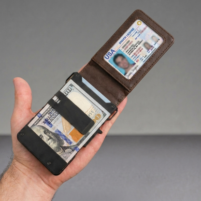 Exnercy MagVault Wallet® Maximum Capacity. Minimal Footprint.