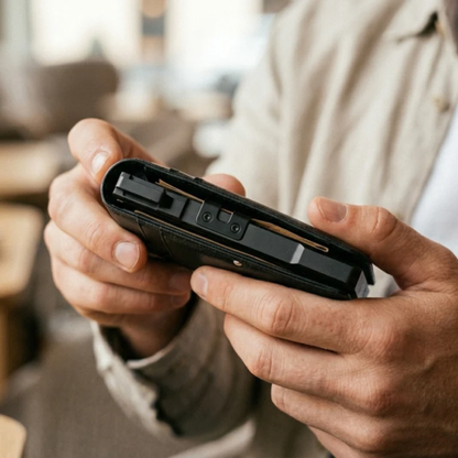Exnercy MagVault Wallet® Maximum Capacity. Minimal Footprint.