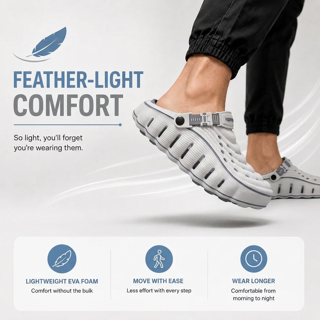 Exnercy™  Cloud Walk Men's Clogs