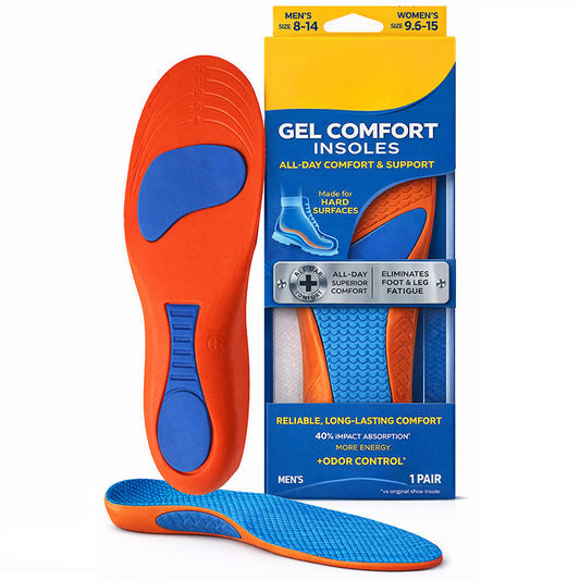 EXNERCY® Comfort Core – Arch Support Insoles (Trim to Fit)