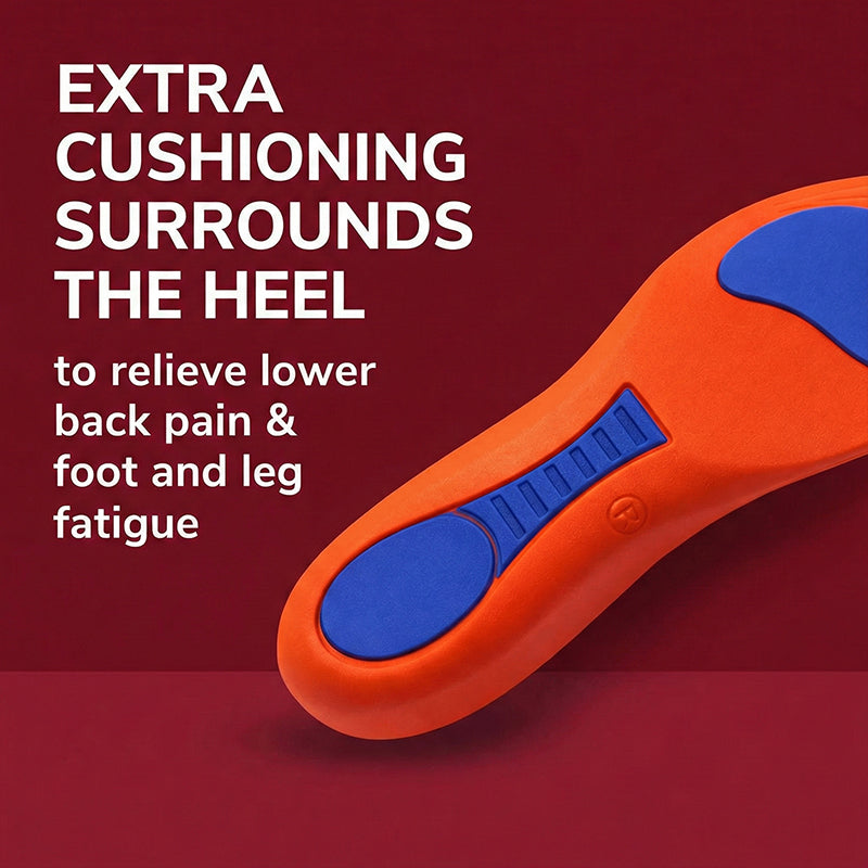 EXNERCY® Comfort Core – Arch Support Insoles (Trim to Fit)
