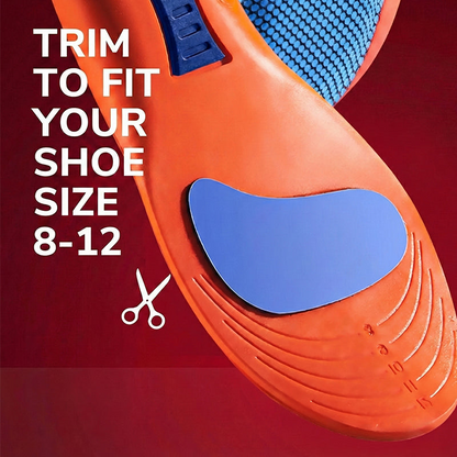 EXNERCY® Comfort Core – Arch Support Insoles (Trim to Fit)