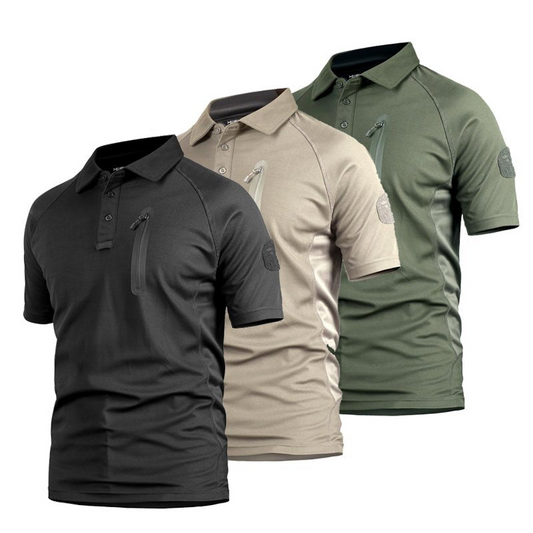 EXNERCY® ActivePolo – Quick-Dry Polo (3-Pack)