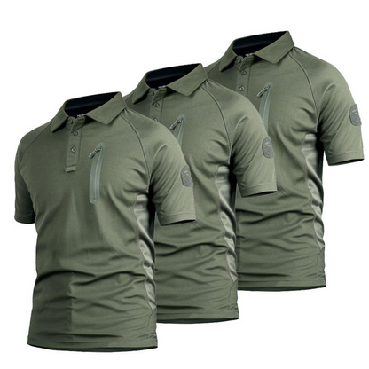 EXNERCY® ActivePolo – Quick-Dry Polo (3-Pack)