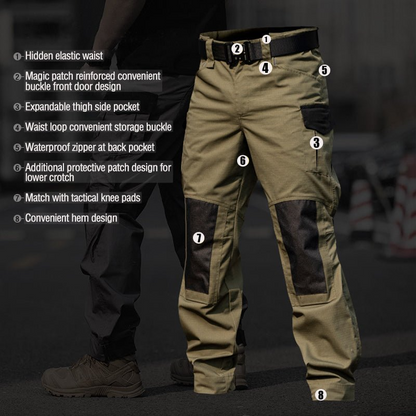 EXNERCY® UrbanFlex – Waterproof Cargo Pants